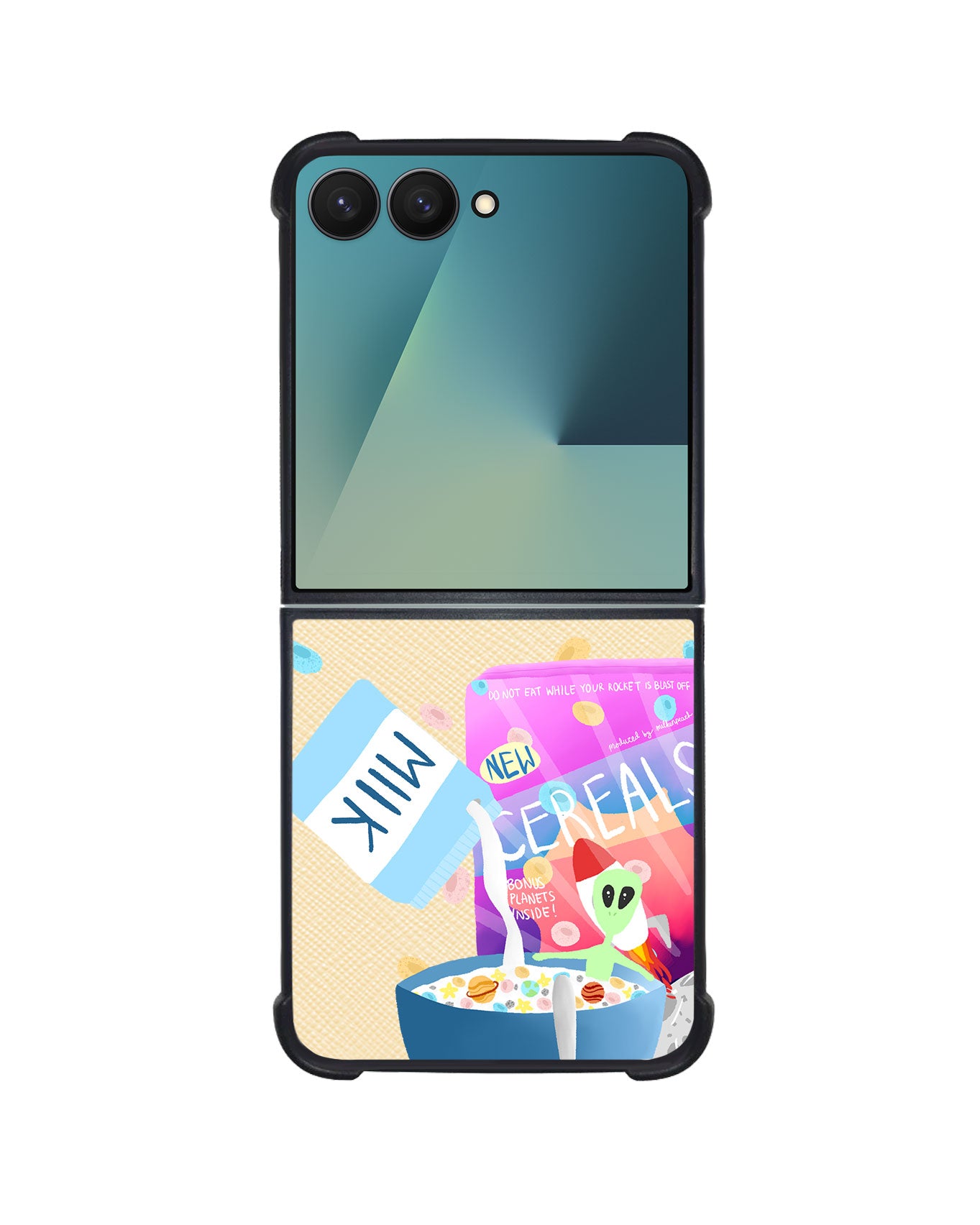 Android Flip / Fold Leather Grip - Cerealiens