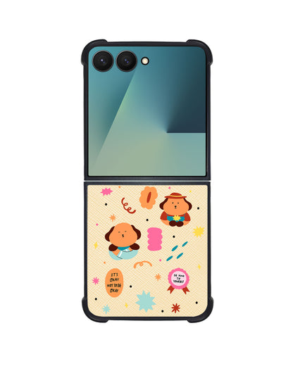 Android Flip / Fold Leather Grip - Selflove Garden