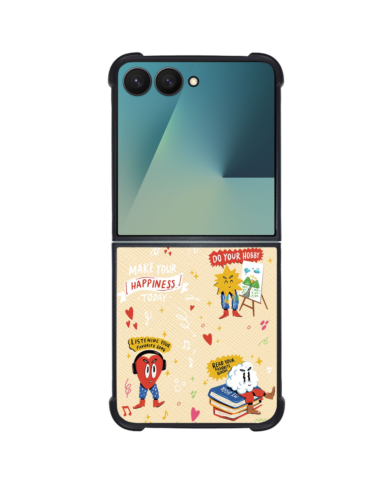 Android Flip / Fold Leather Grip - Selfless Love 1.0