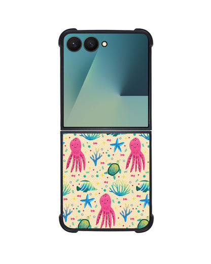 Android Flip / Fold Leather Grip - Underwater Dreams 2.0