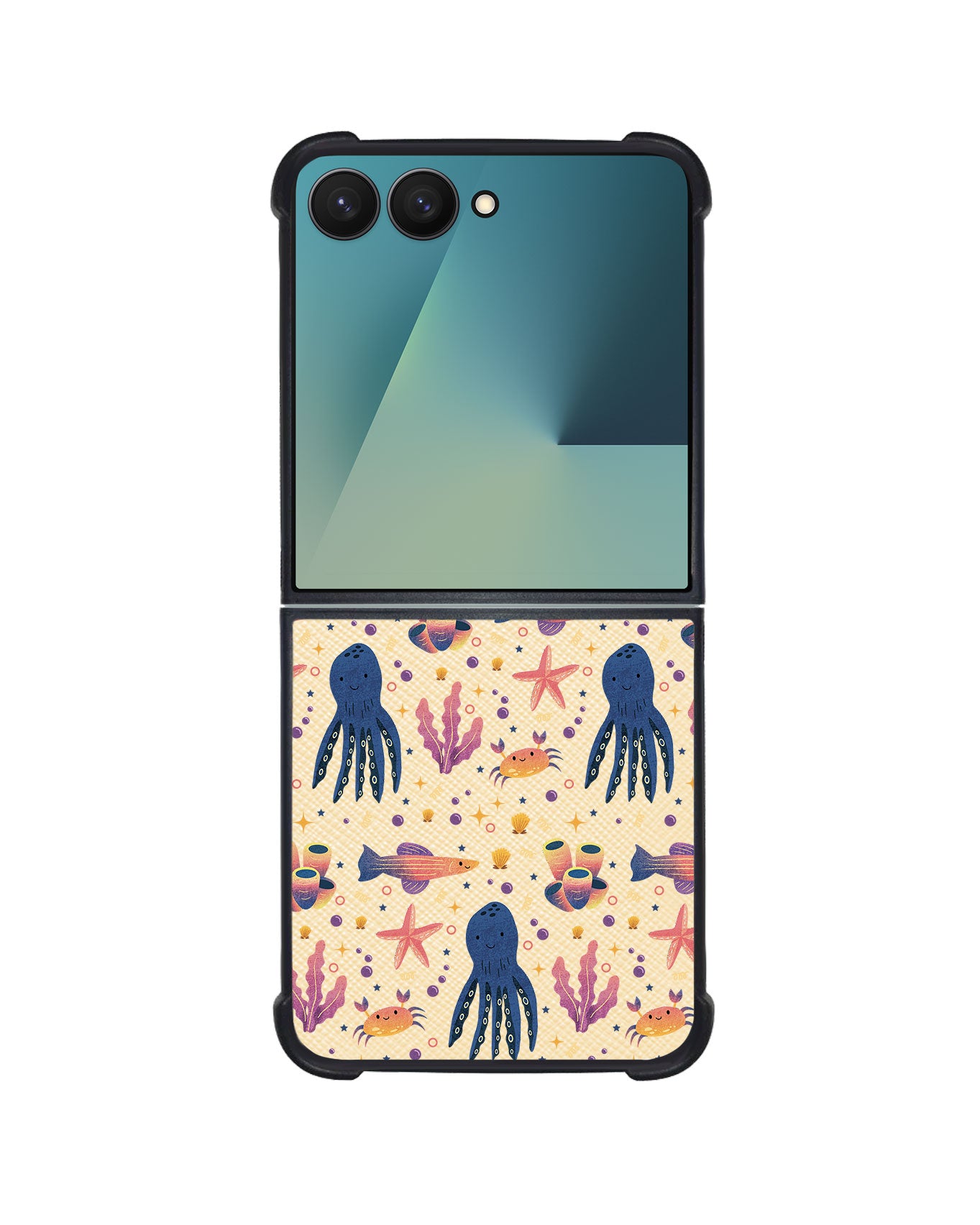 Android Flip / Fold Leather Grip - Underwater Dreams 1.0