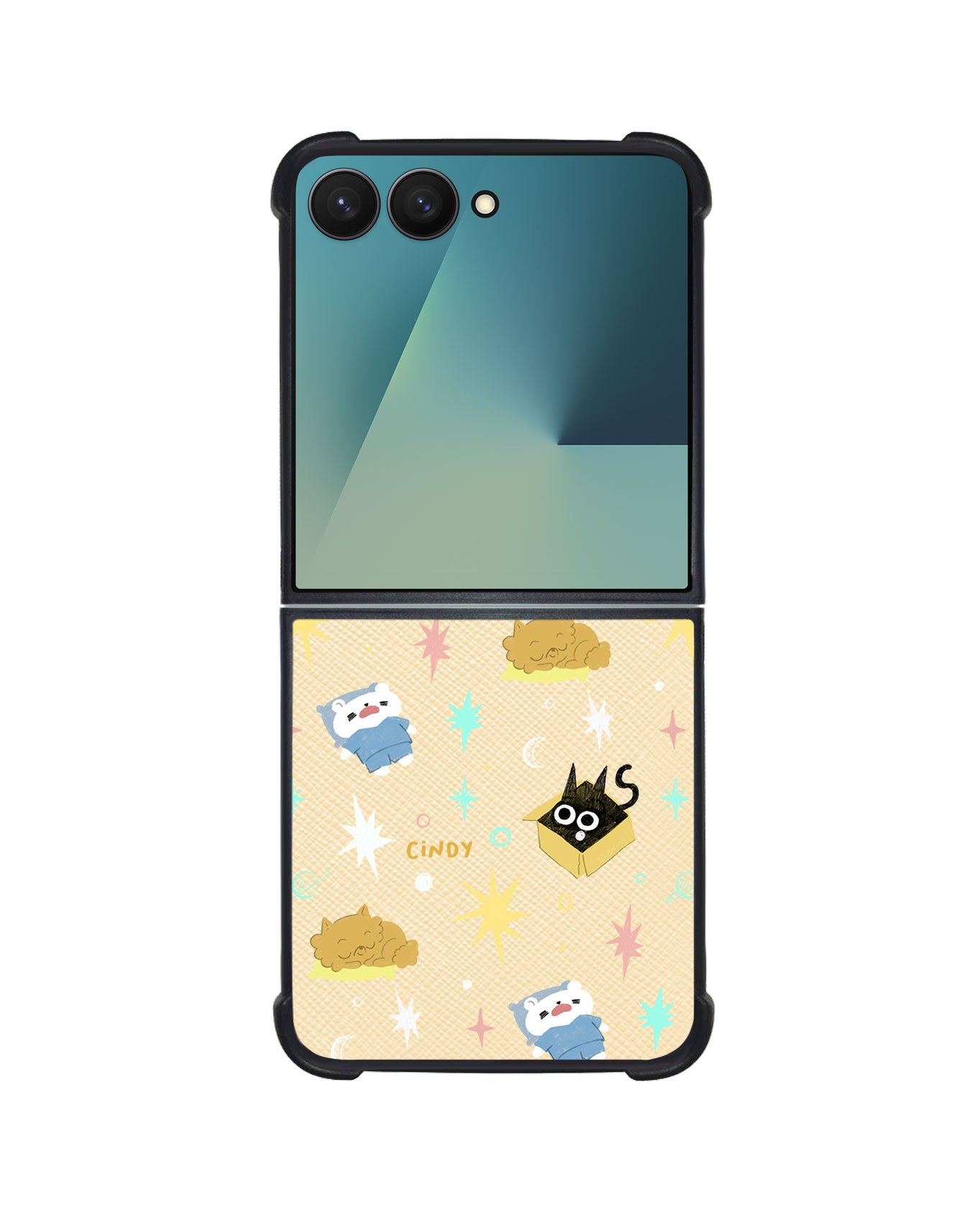 Android Flip / Fold Leather Grip - Nightover