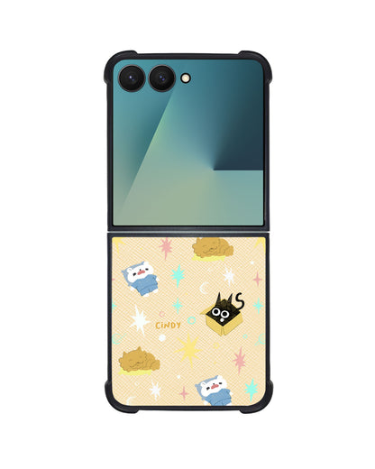 Android Flip / Fold Leather Grip - Nightover