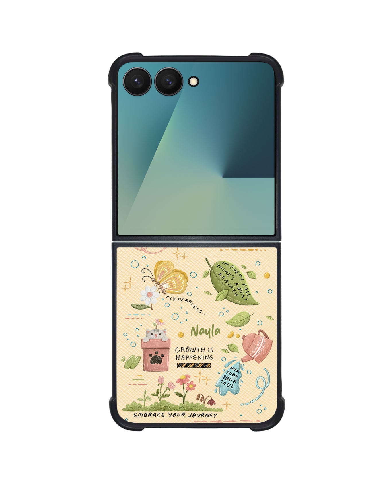 Android Flip / Fold Leather Grip - Growth