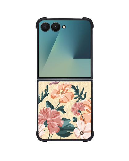 Android Flip / Fold Leather Grip - Botanical Garden 1.0