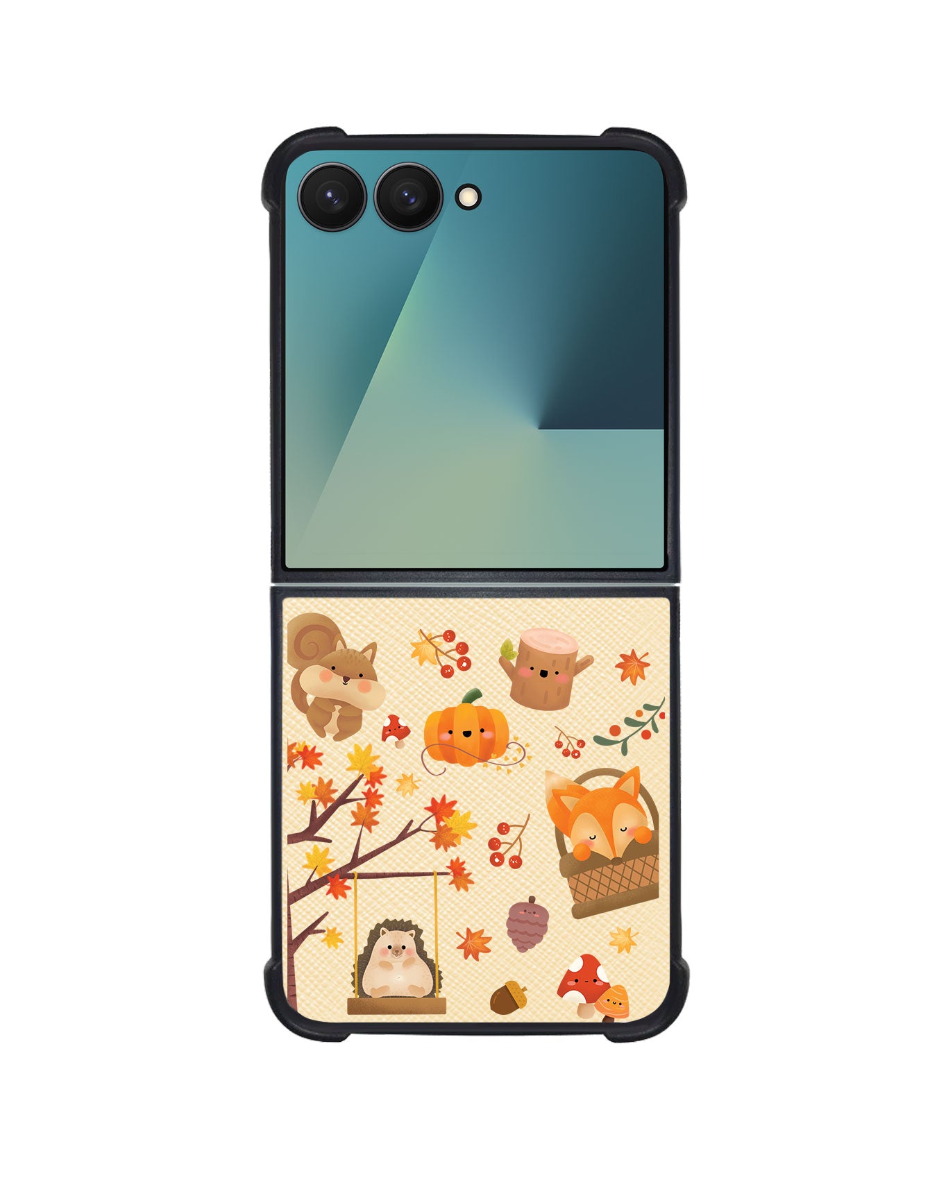 Android Flip / Fold Leather Grip - Autumn
