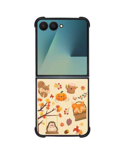 Android Flip / Fold Leather Grip - Autumn