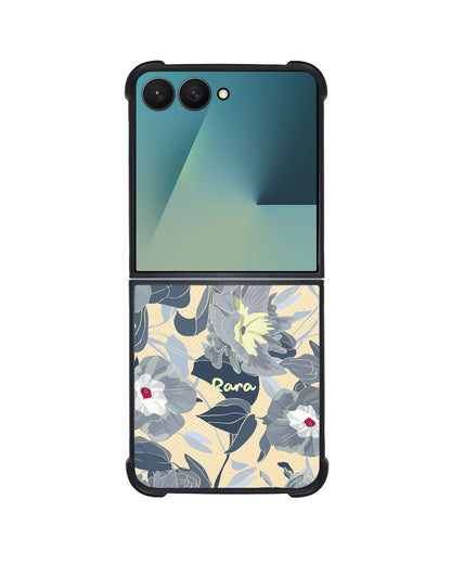 Android Flip / Fold Leather Grip - September Morning Glory