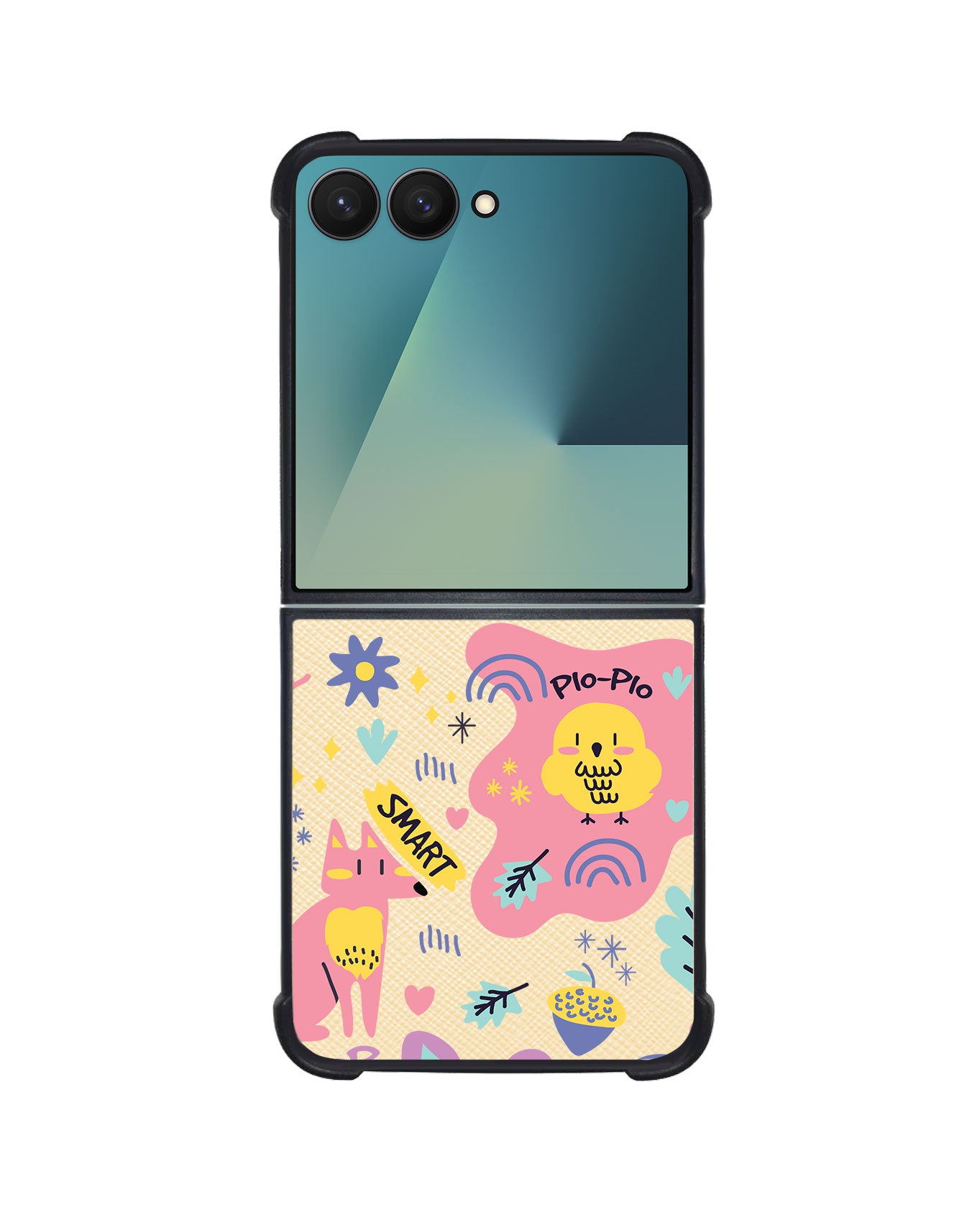 Android Flip / Fold Leather Grip - Pio n Friends