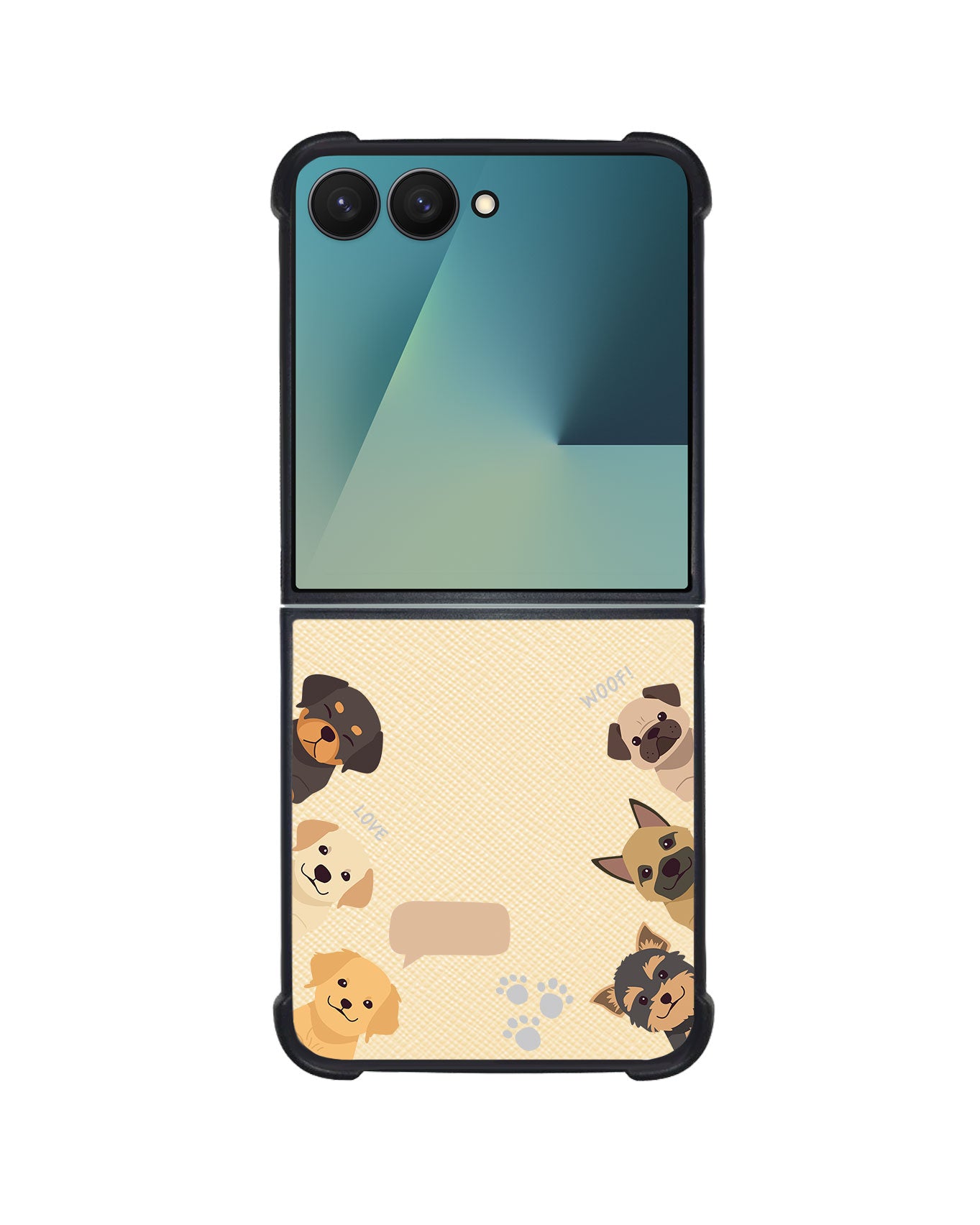 Android Flip / Fold Leather Grip - Ruff Family
