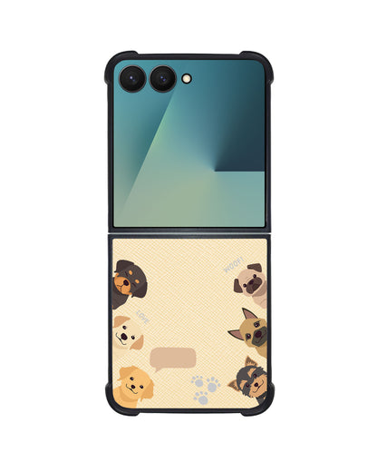 Android Flip / Fold Leather Grip - Ruff Family