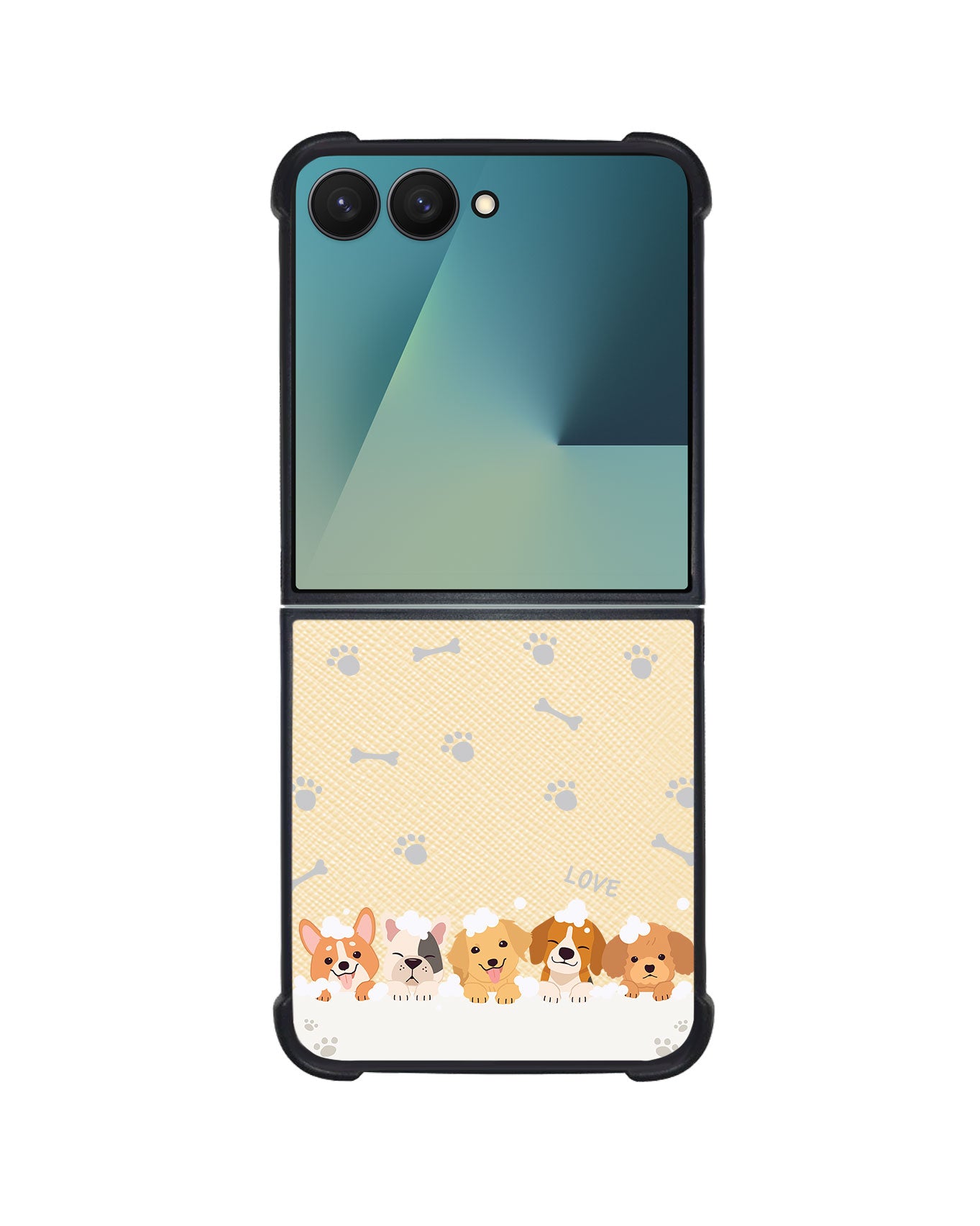Android Flip / Fold Leather Grip - Ruff Family 2.0