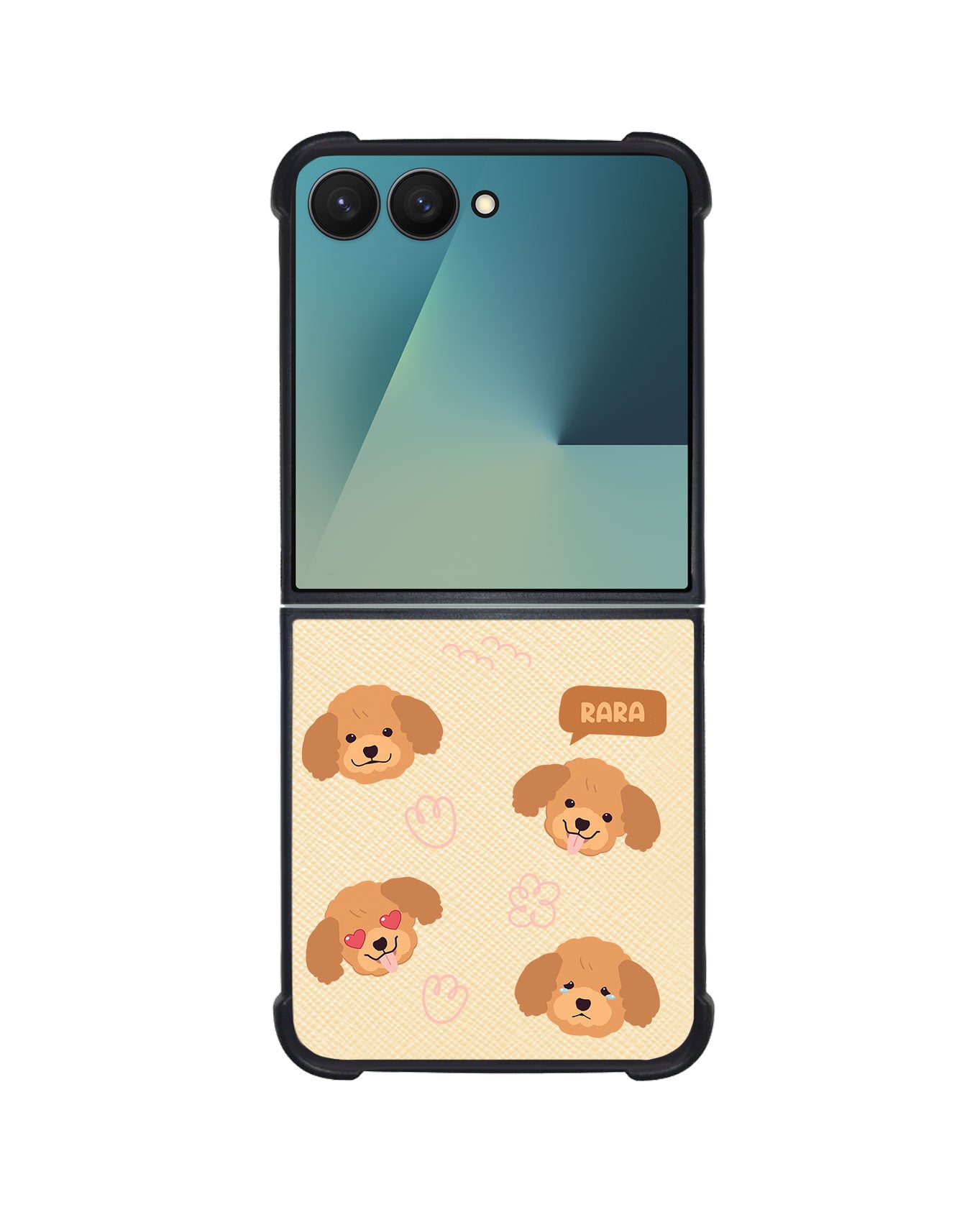 Android Flip / Fold Leather Grip - Poodle Squad 3.0