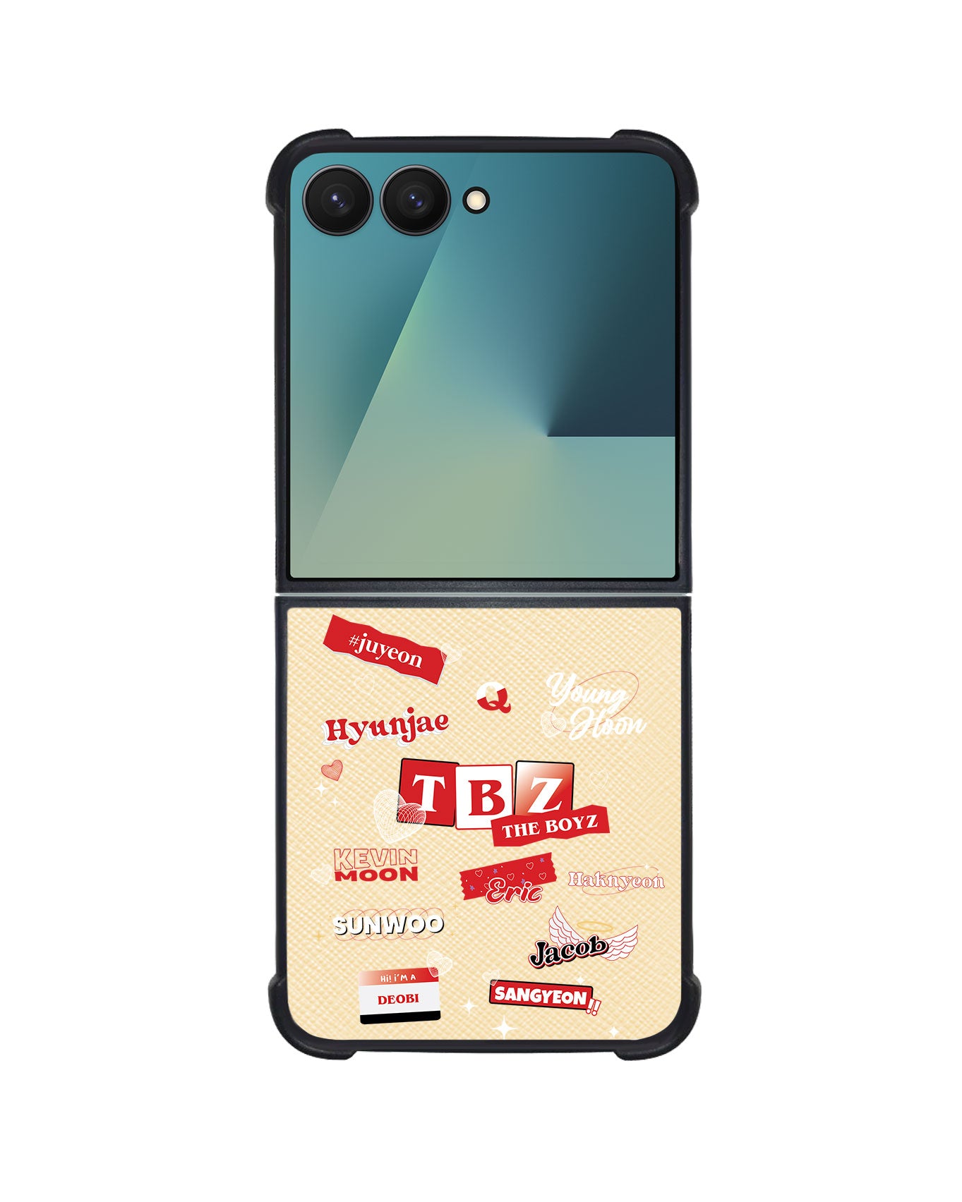 Android Flip / Fold Leather Grip - The Boyz Members