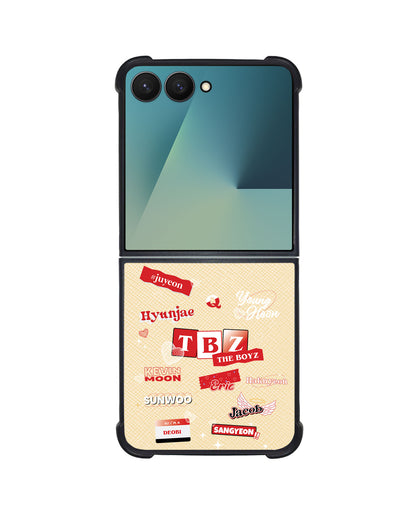 Android Flip / Fold Leather Grip - The Boyz Members