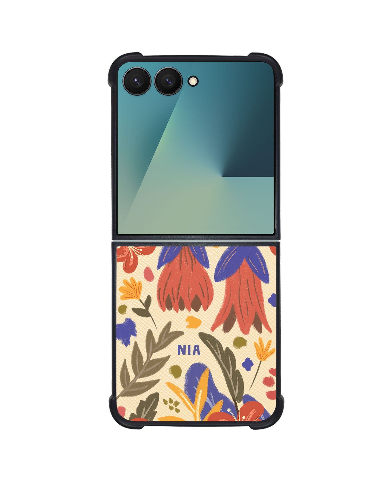 Android Flip / Fold Leather Grip - Nature Lovers