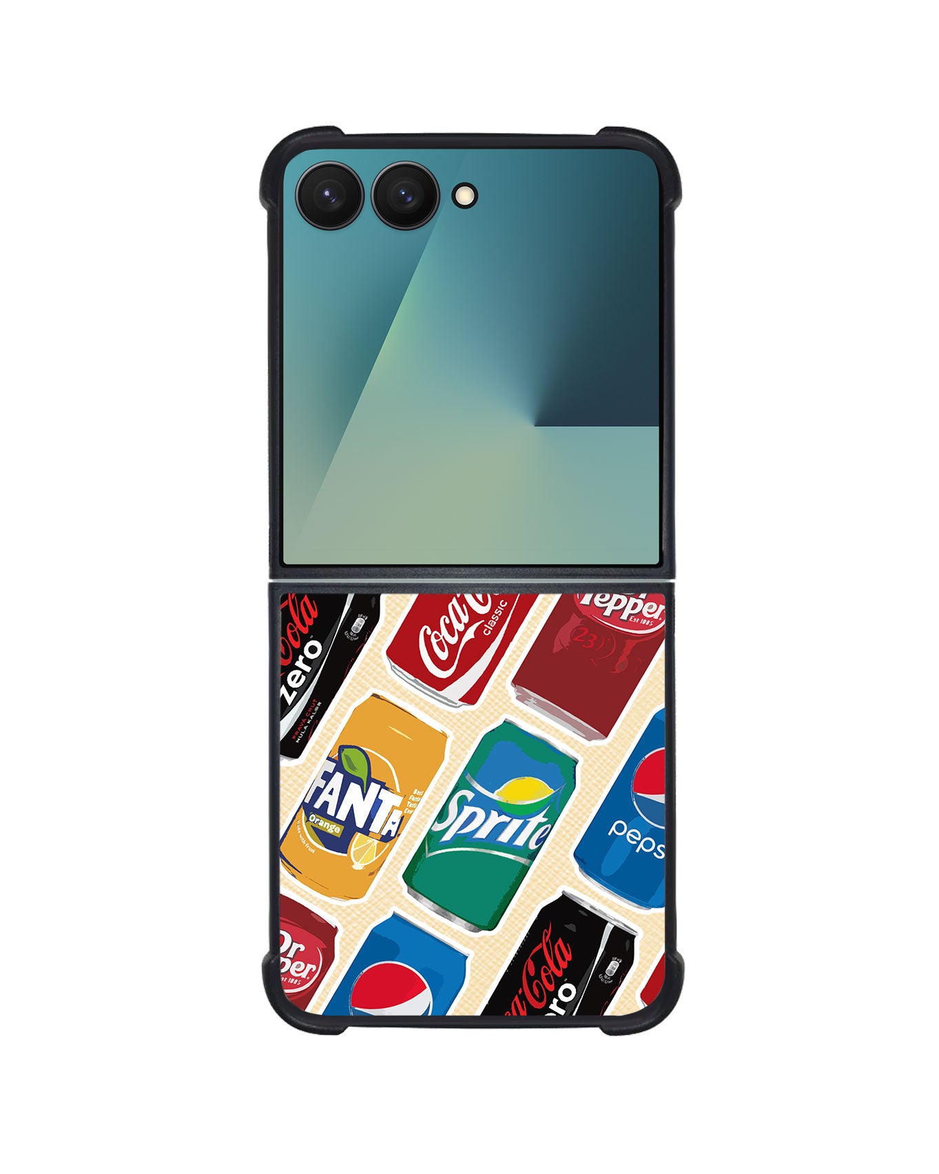Android Flip / Fold Leather Grip - Soda