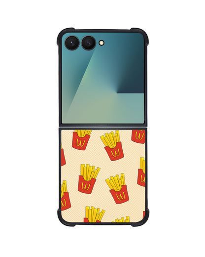 Android Flip / Fold Leather Grip - Fries 1.0