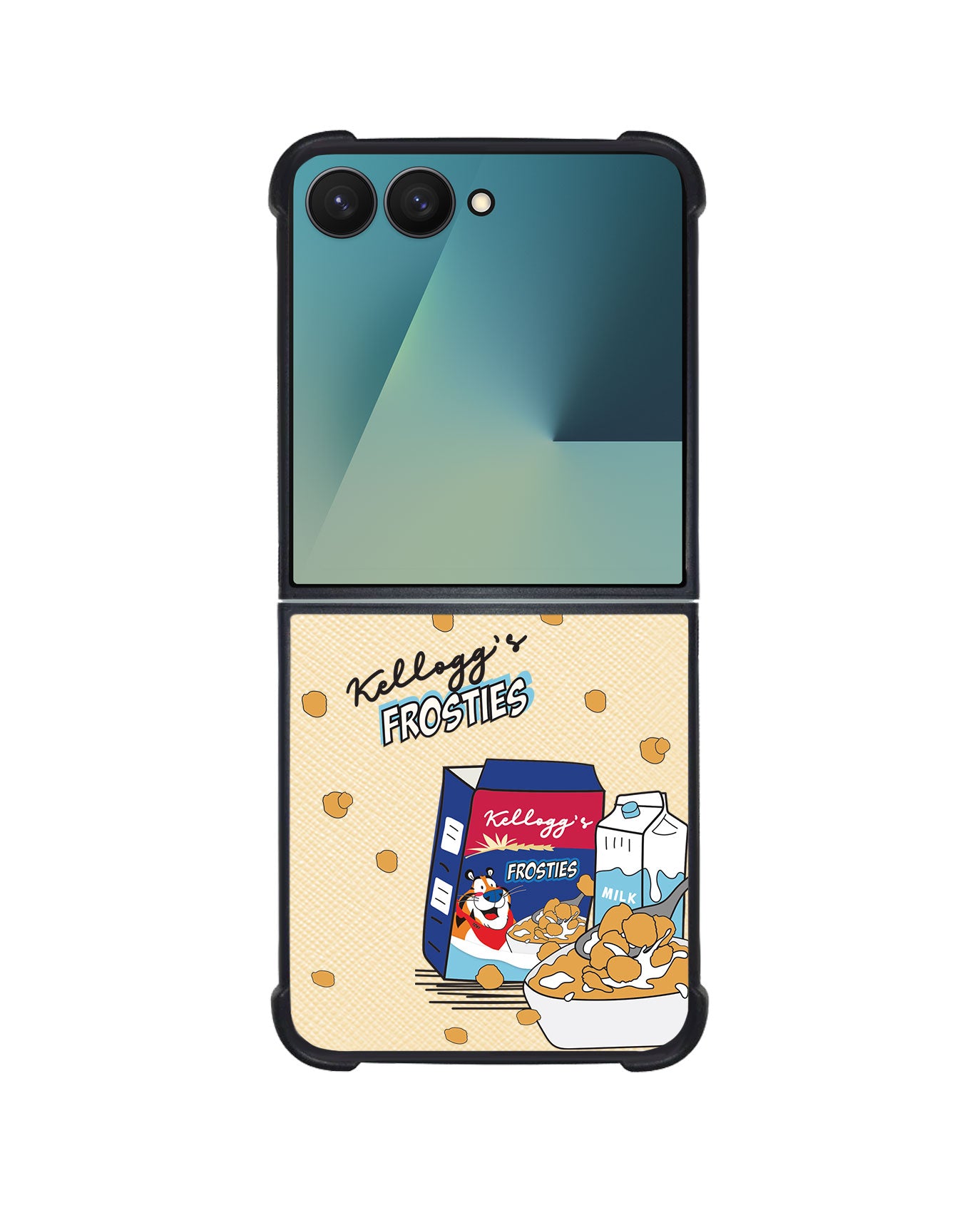 Android Flip / Fold Leather Grip - Cornflakess