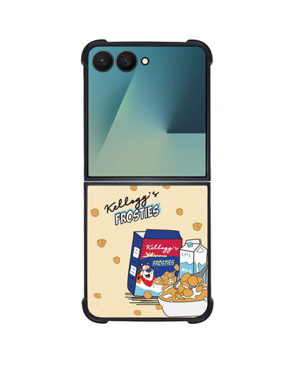 Android Flip / Fold Leather Grip - Cornflakess