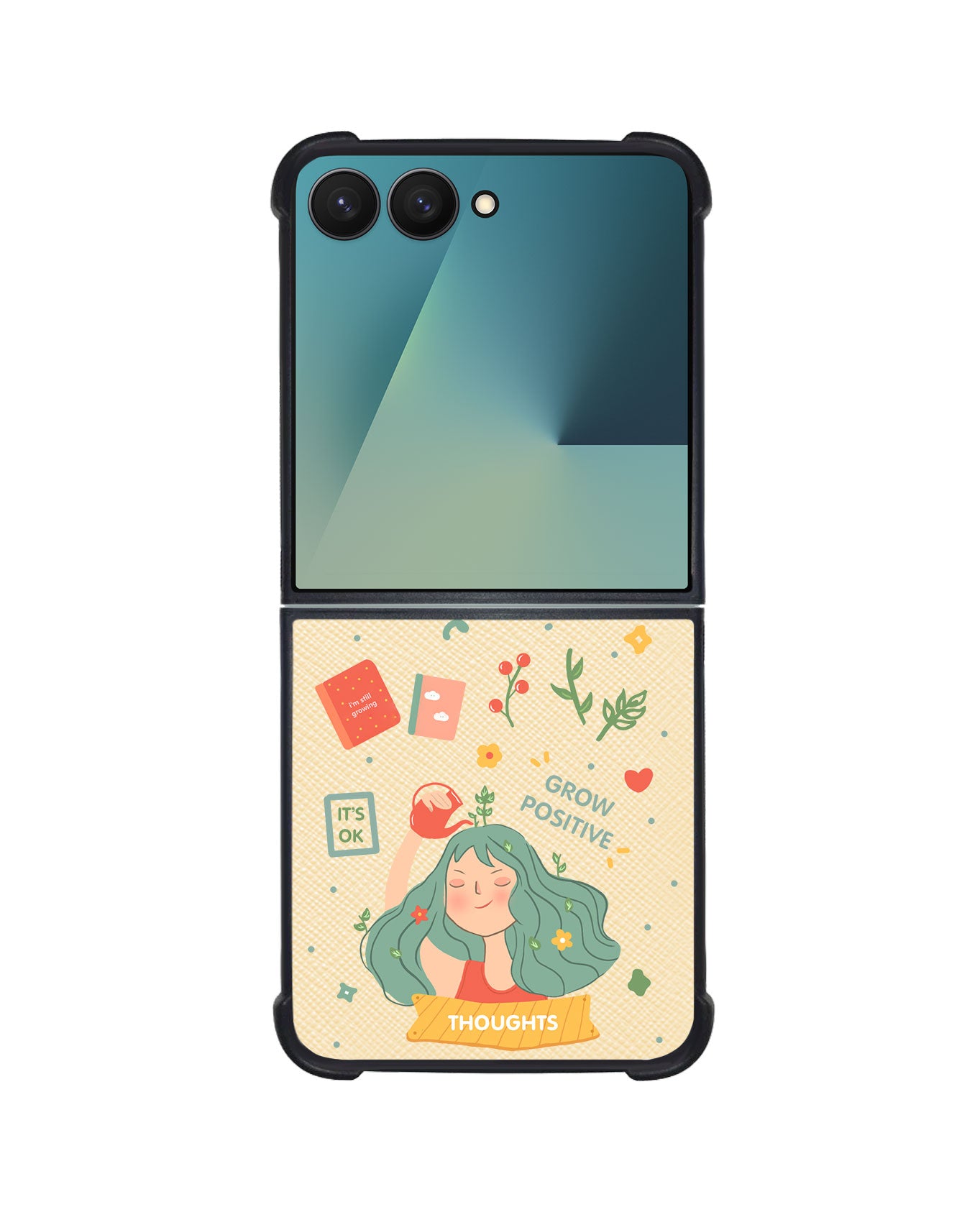 Android Flip / Fold Leather Grip - Grow