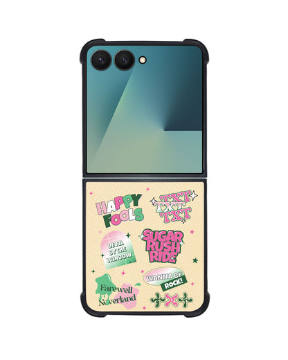 Android Flip / Fold Leather Grip - TXT Temtation