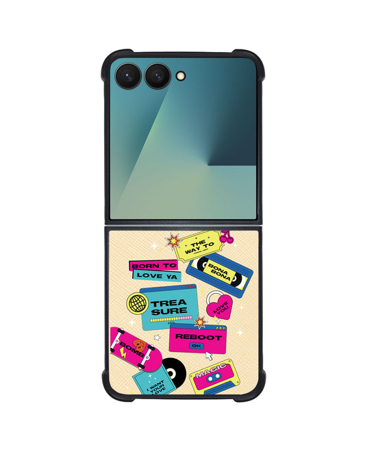 Android Flip / Fold Leather Grip - Treasure Reboot