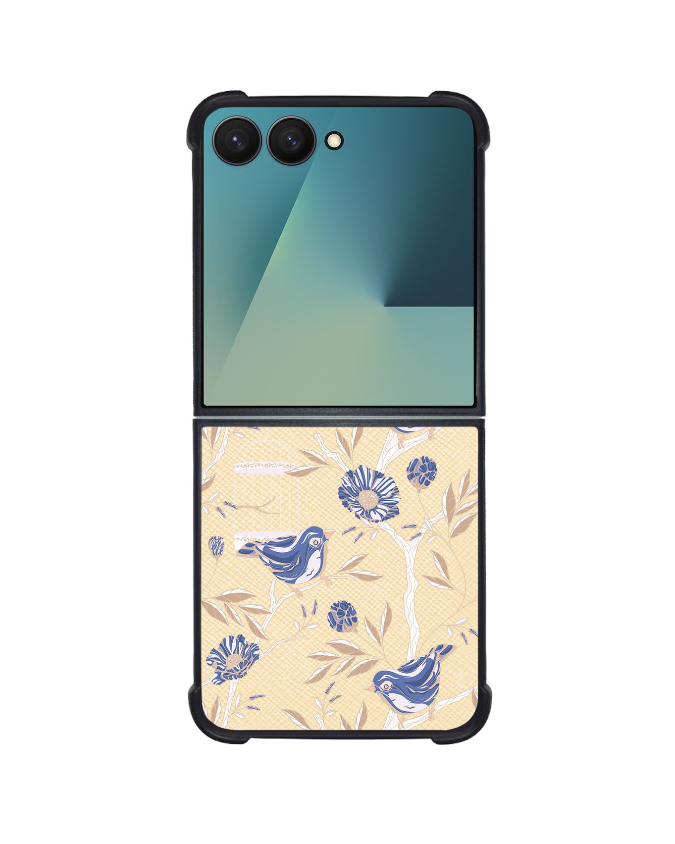 Android Flip / Fold Leather Grip - Lovebird 12.0