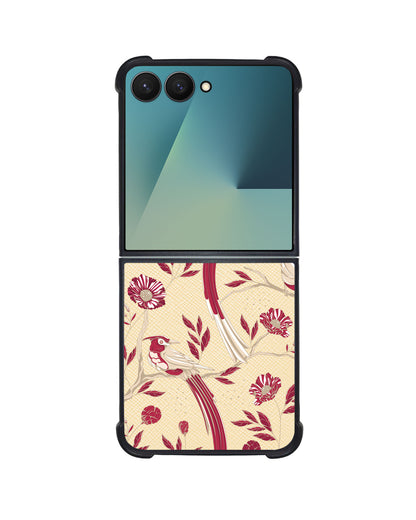 Android Flip / Fold Leather Grip - Lovebird 8.0