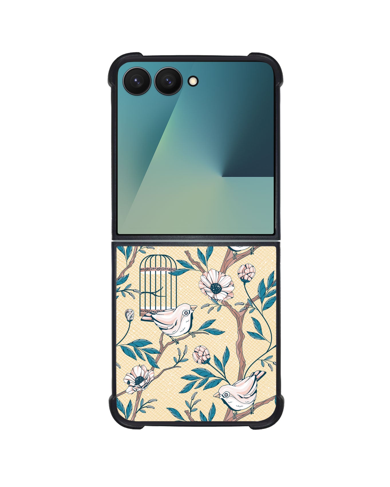 Android Flip / Fold Leather Grip - Lovebird 3.0