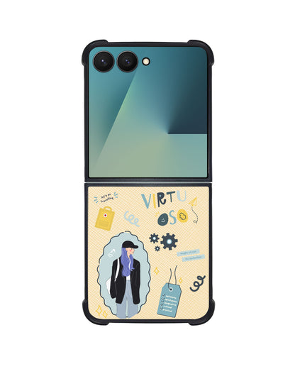 Android Flip / Fold Leather Grip - ISTP