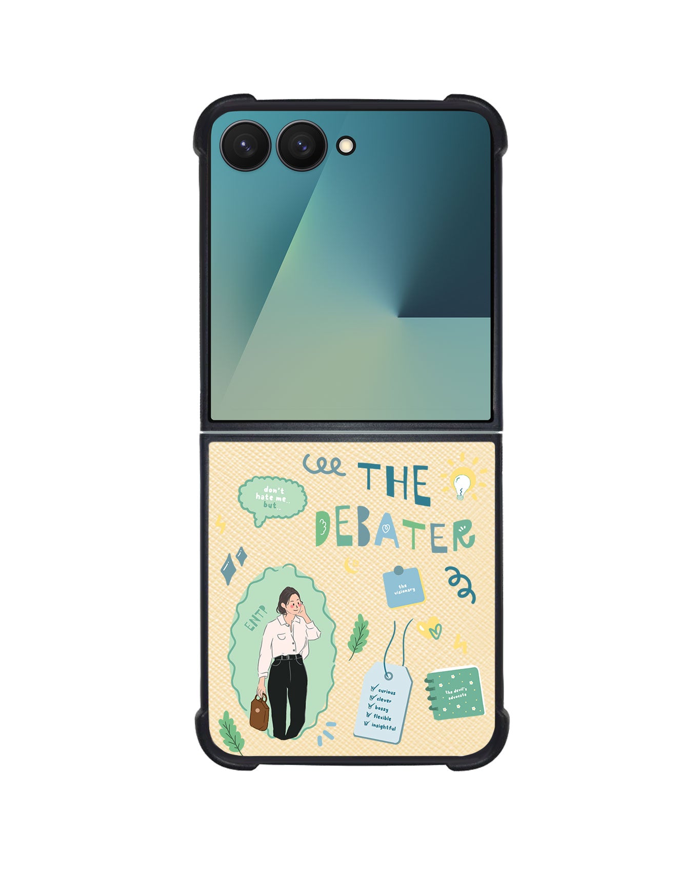 Android Flip / Fold Leather Grip - ENTP