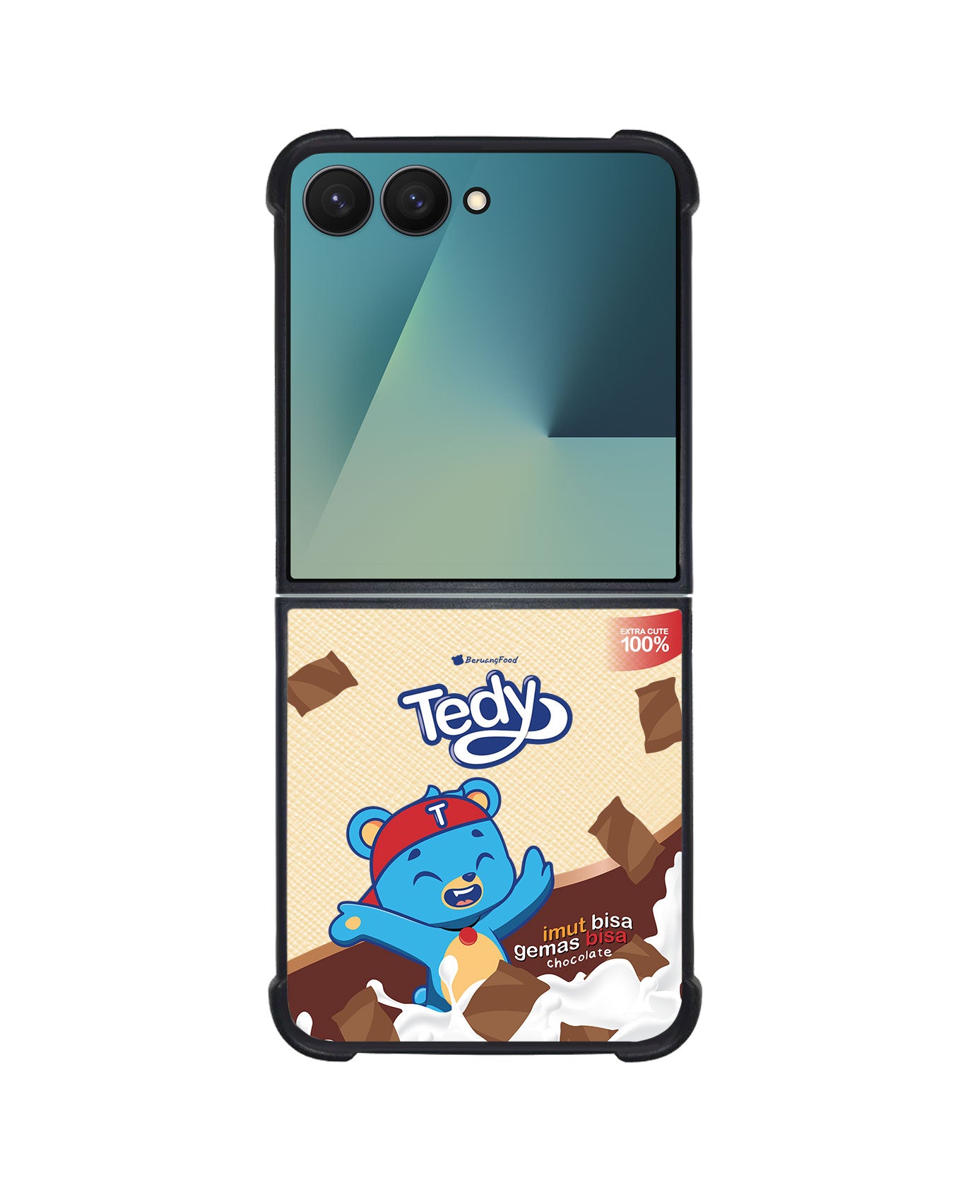 Android Flip / Fold Leather Grip - Tedy