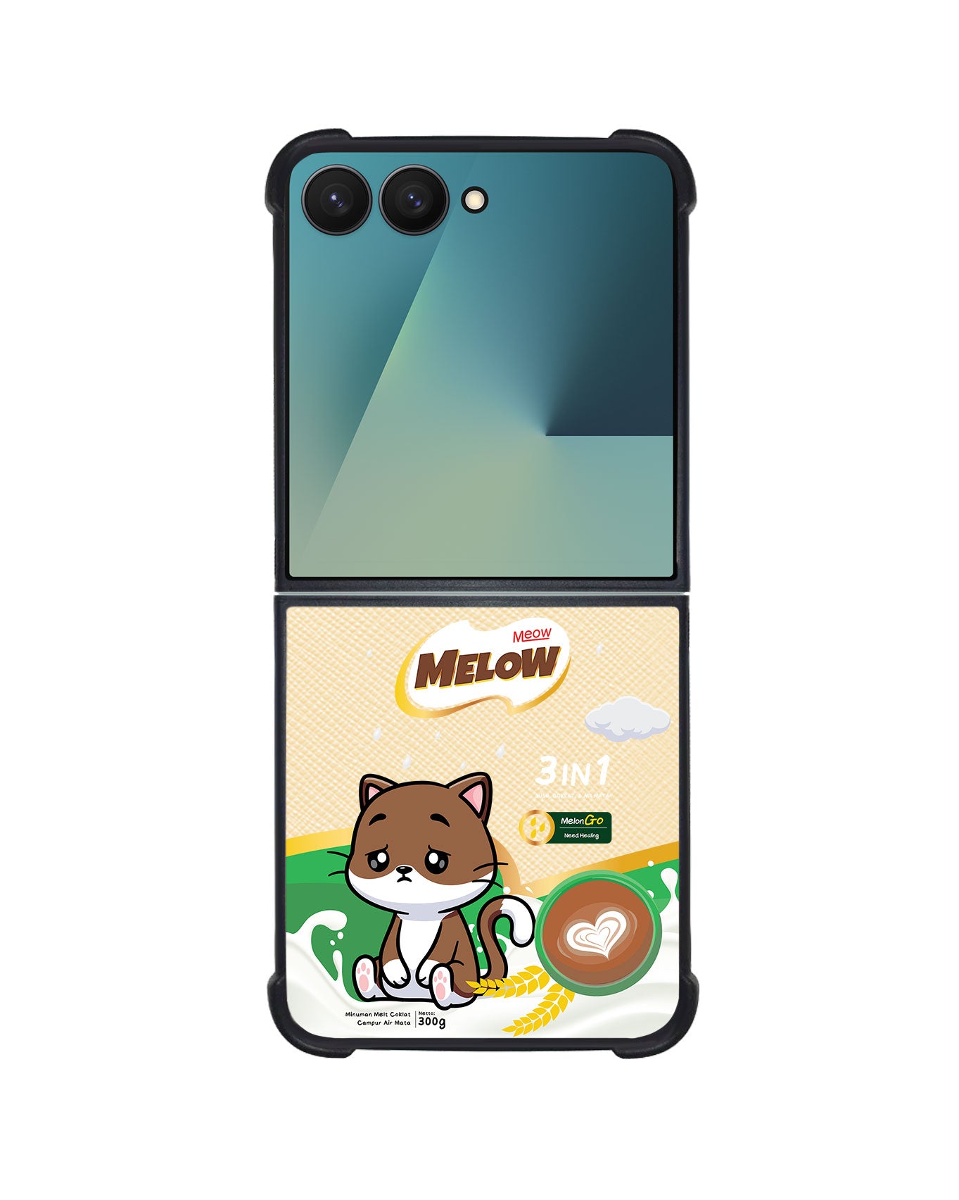 Android Flip / Fold Leather Grip - Melow