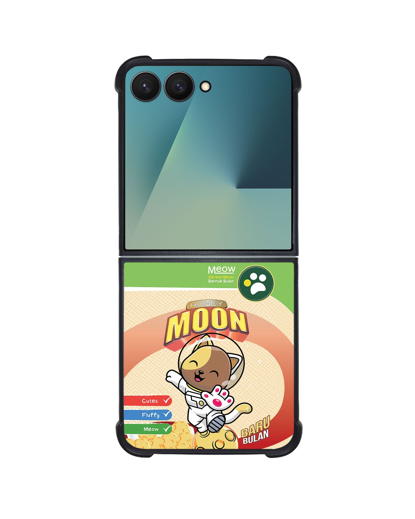 Android Flip / Fold Leather Grip - Honey Moon