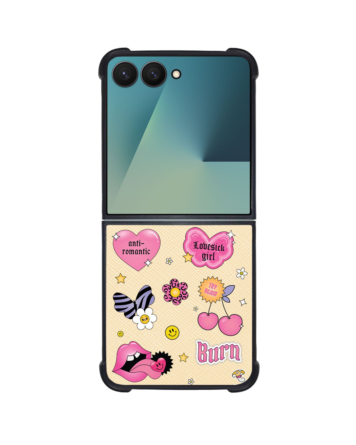 Android Flip / Fold Leather Grip - Lovesick