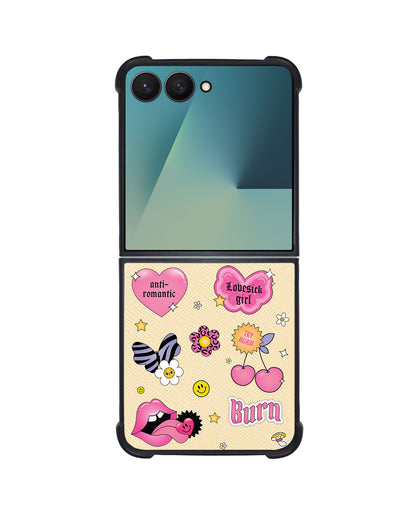 Android Flip / Fold Leather Grip - Lovesick