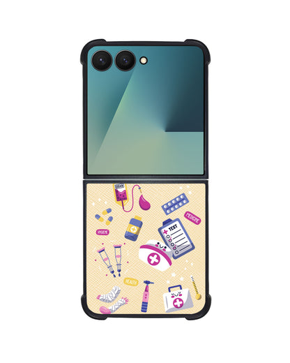 Android Flip / Fold Leather Grip - Nurse