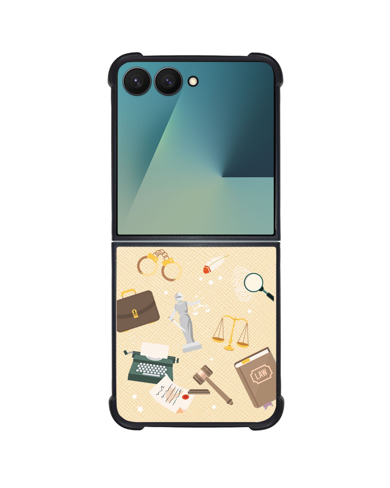 Android Flip / Fold Leather Grip - Lawyer