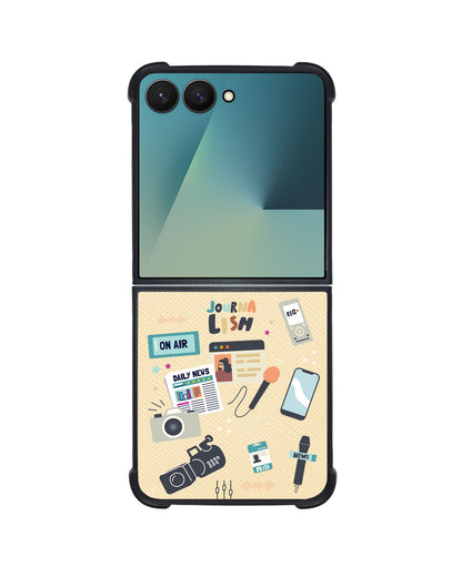 Android Flip / Fold Leather Grip - Journalism