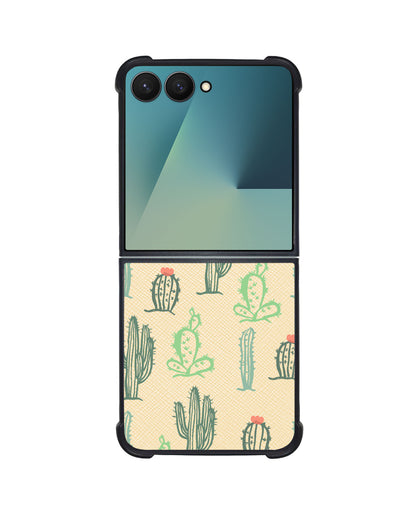 Android Flip / Fold Leather Grip - Cactus