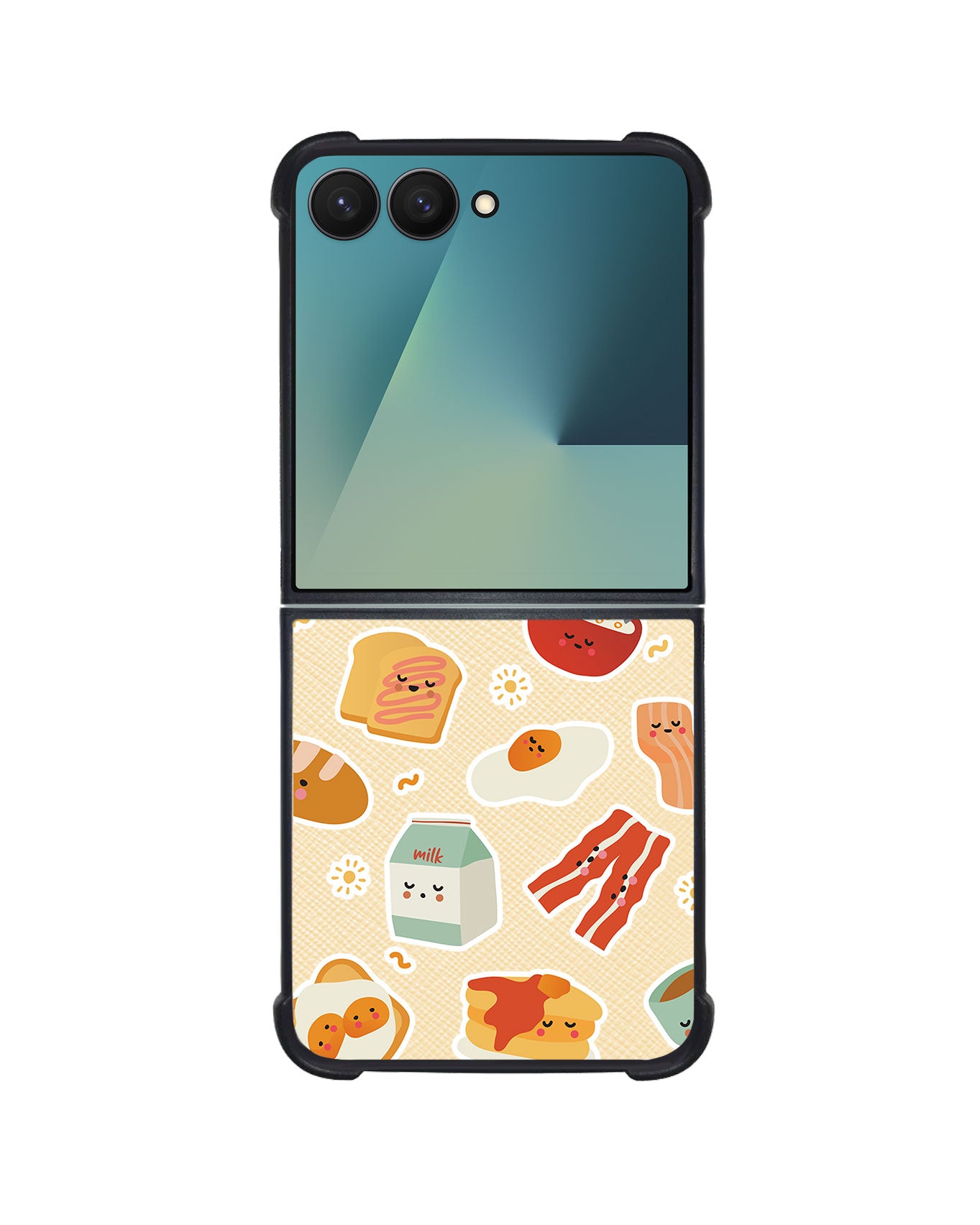 Android Flip / Fold Leather Grip - English Breakfast