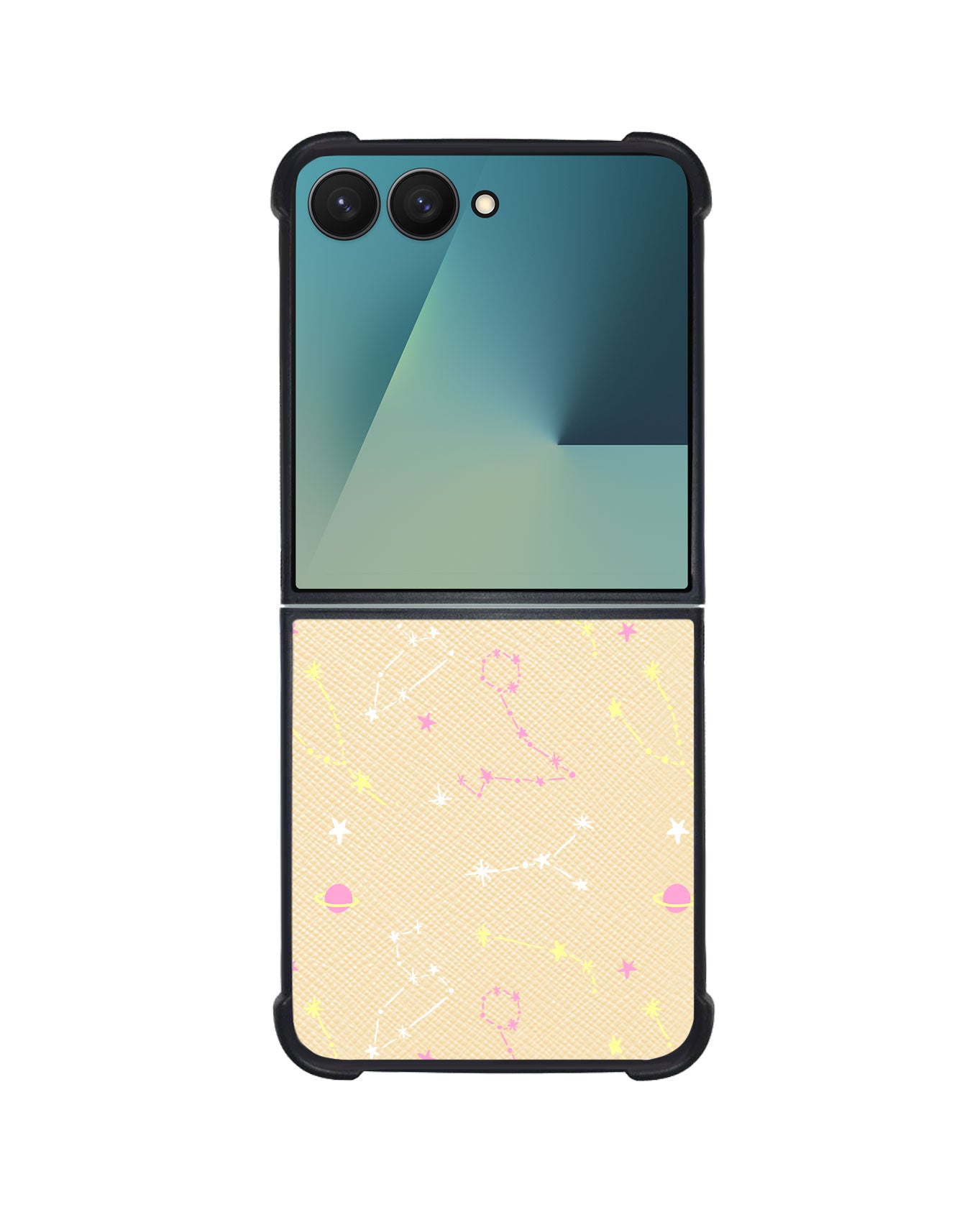 Android Flip / Fold Leather Grip - Constellation Candy
