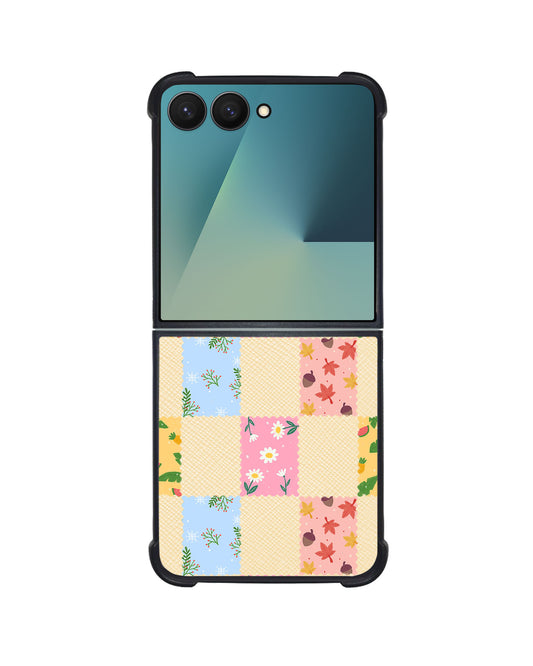 Android Flip / Fold Leather Grip - Four Seasons Stamps