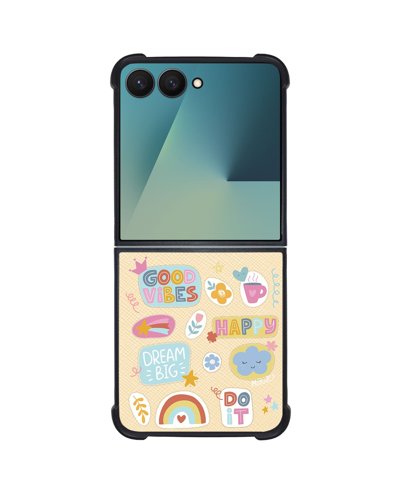 Android Flip / Fold Leather Grip - Good Day 2.0