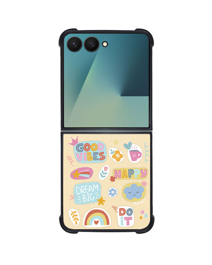 Android Flip / Fold Leather Grip - Good Day 2.0