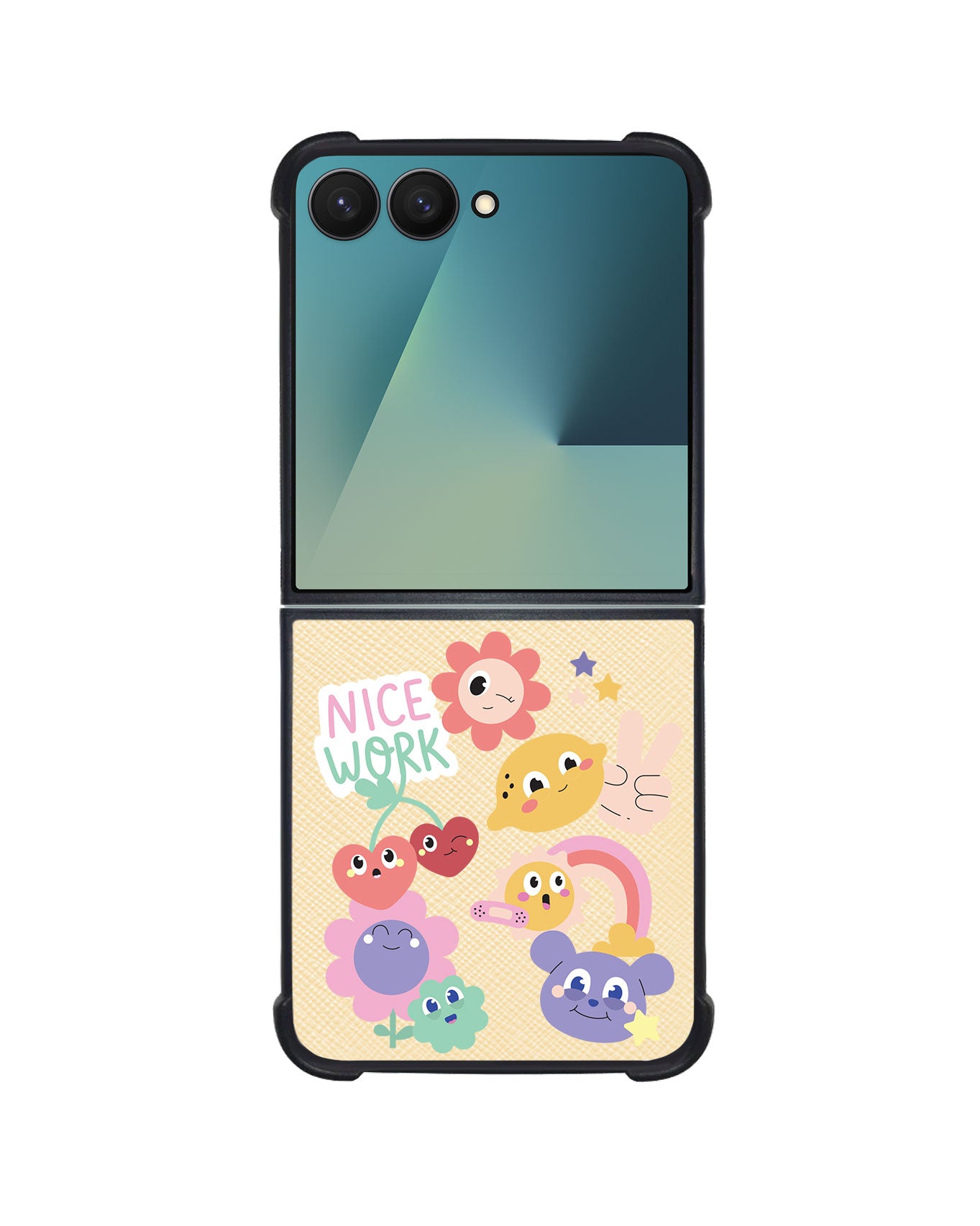 Android Flip / Fold Leather Grip - Garden Party