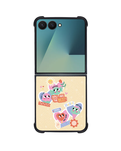 Android Flip / Fold Leather Grip - Dessert Party