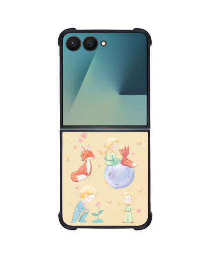 Android Flip / Fold Leather Grip - Little Prince & Fox