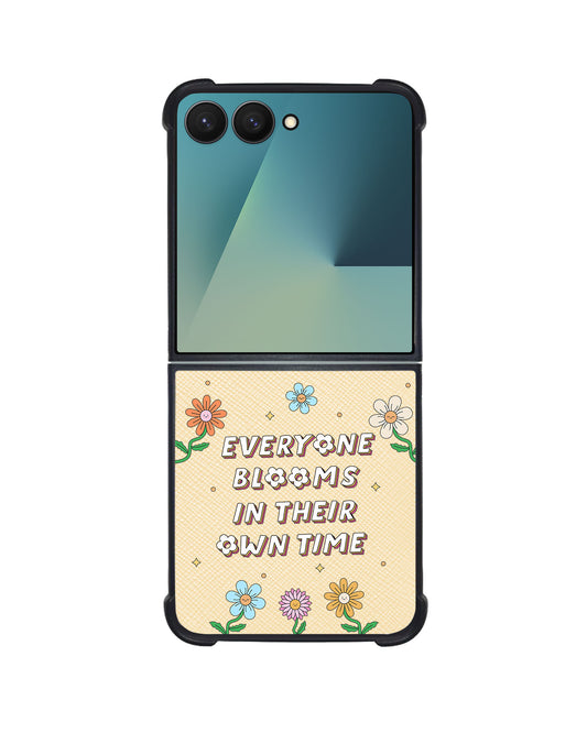 Android Flip / Fold Leather Grip - Blooms